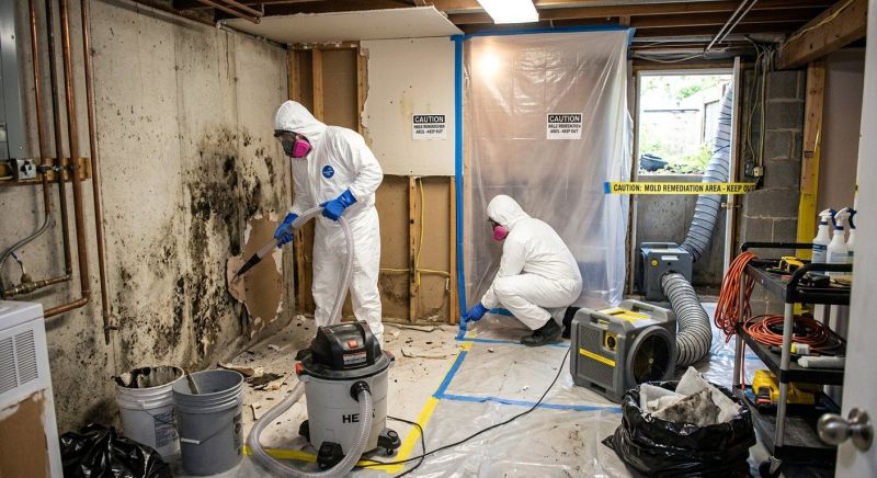 Black Mold Remediation in Frisco, TX