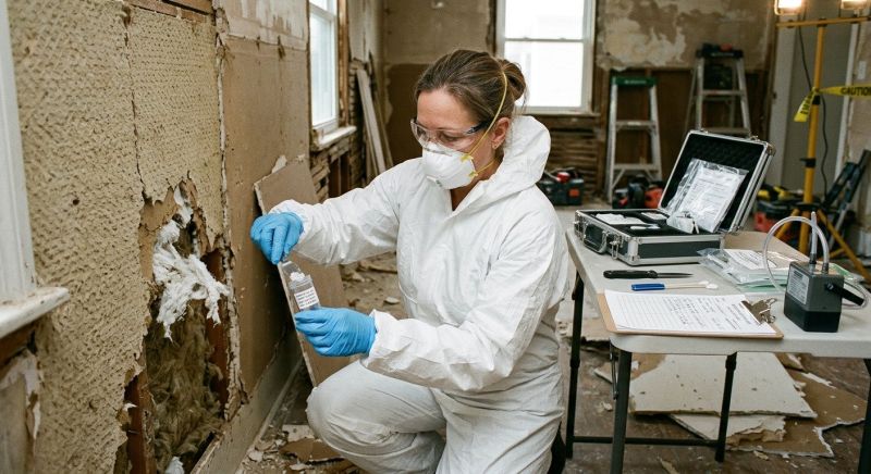 Ceiling Asbestos Testing in Freehold, NJ