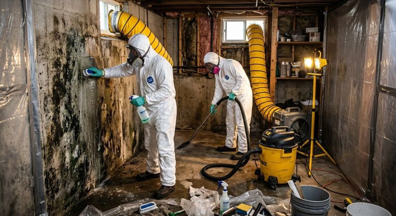 Garage Mold Remediation in Frisco, TX